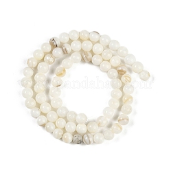 Нити из натуральных культивированных пресноводных ракушек&nbsp;BSHE-H109-03C