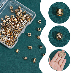 120шт 12 стиля латунные бусины FIND-AR0005-38