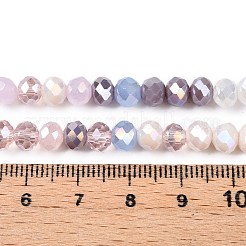 Стеклянные бусины с гальваническим покрытием &nbsp;GLAA-T023-D16-03