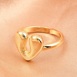 Латунные манжеты для женщин RJEW-Z113-08G