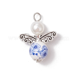 Подвески из фарфора и керамики с изображением ангела PALLOY-JF03359-05