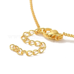 Изготовление ожерелья из латуни в стиле макраме для изготовления самородков из драгоценных камней&nbsp;KK-M285-02A-G