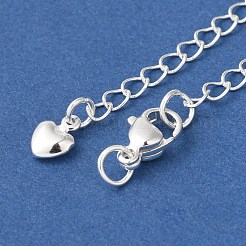 Латунные концы стойки с цепочкой и застежками-карабами KK-F873-05S