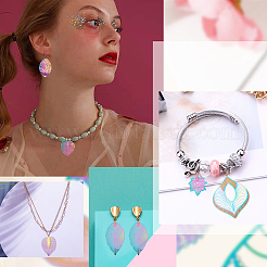 32 шт. 16 стиля ионного покрытия (IP) 201 филигранные подвески из нержавеющей стали&nbsp;STAS-DC0006-64