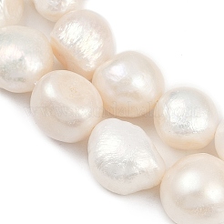 Нити из натурального культивированного пресноводного жемчуга PEAR-P064-20O-01A