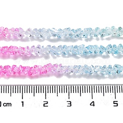 Fili di perline di vetro trasparente&nbsp;GLAA-H023-03K