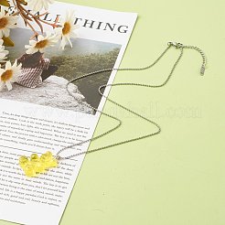 Ожерелья из шариковой цепи из нержавеющей стали 304 NJEW-JN03565