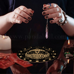 Ahademaker 1pc pendentif pendule de radiesthésie en quartz rose naturel&nbsp;DIY-GA0003-53D