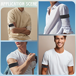 1 пара полиэстеровых нарукавников&nbsp;AJEW-CY0002-06A