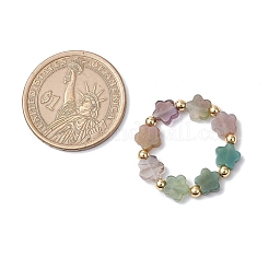 3 шт. перстни из натурального индийского агата&nbsp;RJEW-JR00893