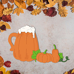 Осенние трафареты для резки углеродистой стали DIY-WH0309-1108