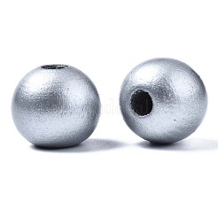 Крашеные натуральные деревянные бусины WOOD-T027-23B-03-LF