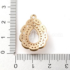 Золотые латунные микро проложить кубического циркония подвески&nbsp;LS-KK-K350-03G-02