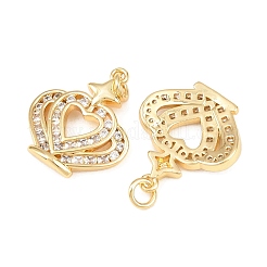 Латунные микро проложить кубического циркония подвески&nbsp;KK-C162-101G