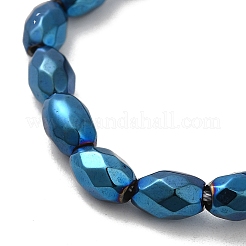 Fili di perline di ematite sintetica magnetica elettrolitica elettrolitica&nbsp;G-P518-02C
