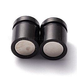 Fermoirs magnétiques en acier inoxydable 304 à placage ionique (IP) avec emembouts collées&nbsp;STAS-G239-17B