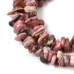 Brins de perles de rhodonite argentine naturelle&nbsp;GG-CBAC13F-B04-01