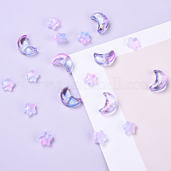 70 шт. Прозрачные стеклянные бусины&nbsp;GLAA-YW0004-08