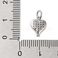 Подвески из латуни и прозрачного циркония&nbsp;KK-S372-30P