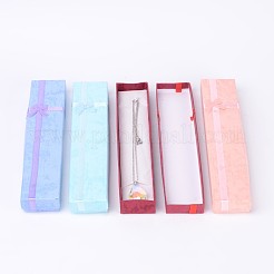 День Святого Валентина представляет окно пакеты ювелирные изделия ожерелье с цветком X-BC047