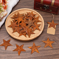 Звездная ржавчина железо большие подвески IFIN-GF0001-11A