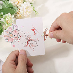 Железная визитница&nbsp;AJEW-WH0542-018B