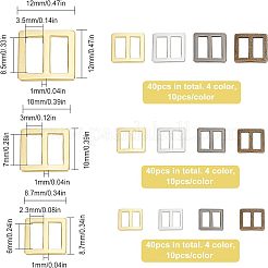 120 шт. 12-х стильные застежки-слайдеры из сплава FIND-FG0001-37