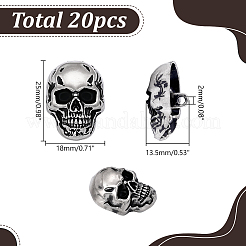 20 bouton en alliage&nbsp;BUTT-AR0001-39B