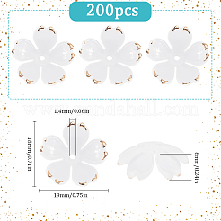 200 шт. акриловые колпачки для бусин&nbsp;OACR-SC0001-83F