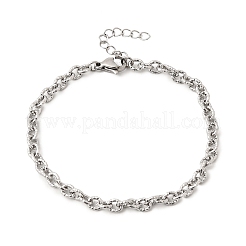 304 Edelstahl-Kettenarmbänder&nbsp;BJEW-Z167-02P