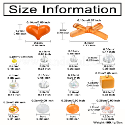 Акриловые бусины смешанного стиля&nbsp;MACR-CJ0001-85