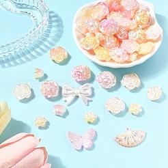 50 г непрозрачных акриловых бусин&nbsp;MACR-YW0003-68A