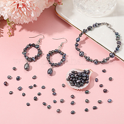 100 шт. бусины из натурального пресноводного жемчуга PEAR-LT0001-08