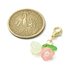 Подвески из искусственного жемчуга и акрила из АБС-пластика HJEW-JM02977