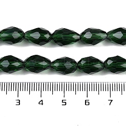 Прозрачные стеклянные бусины X-EGLA-N013-T10mm-D15