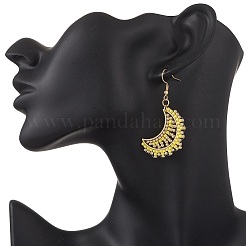 3 пара стеклянных серег-лунов&nbsp;EJEW-MZ00611