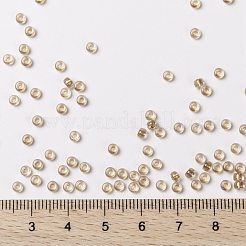 MIYUKIラウンドロカイユビーズ  日本製シードビーズ  （染めた赤面の中のrr1133)  8/0  3mm  穴：1mm  約422~455PCS /ボトル  10 G /ボトル&nbsp;SEED-JP0009-RR1133