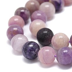 Fili di perline di fluorite naturale di grado ab&nbsp;G-O201A-13B