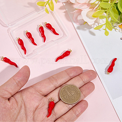 Кулоны с эмалью из латуни&nbsp;KK-BBC0019-81