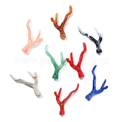 32шт 8 стиля непрозрачные акриловые подвески&nbsp;OACR-CJ0002-51