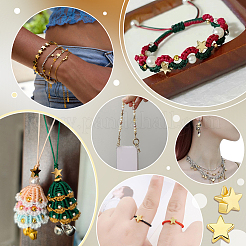 60pcs perles en laiton&nbsp;KK-PH0012-49G-04