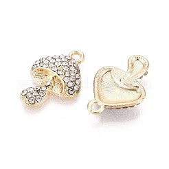 Подвески из сплава со стразами&nbsp;PALLOY-T091-26A-G