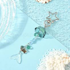 Подвесные украшения из стекла и акрила KEYC-FS00033-04