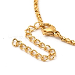 Восьмиугольная серьга-кольцо и кулон с подвеской из синтетического малахита SJEW-P002-04G