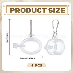 4шт пластиковый флаг-застежка&nbsp;FIND-LP0009-91