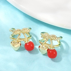 Серьги-манжеты из латуни&nbsp;EJEW-Q045-03G