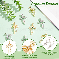 Латунные микропаве прозрачные подвески с фианитом FIND-BC0013-57A