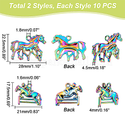 20шт. подвеска из сплава в 2 стилях FIND-DC0002-21