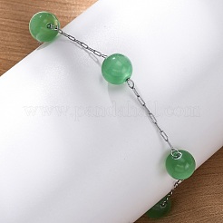 Bracciali a catena in acciaio inossidabile 304&nbsp;BJEW-C094-01P-04