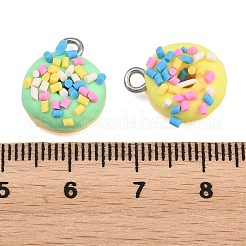 Pendentifs en résine opaque&nbsp;RESI-D025-01P